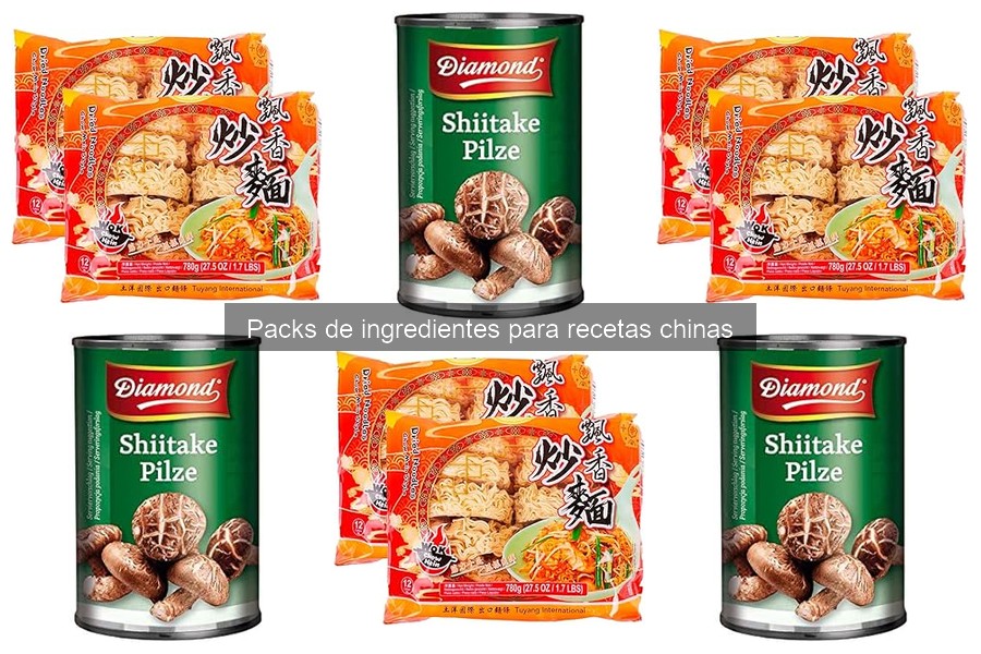 Alternativas caseras a los packs de ingredientes chinos