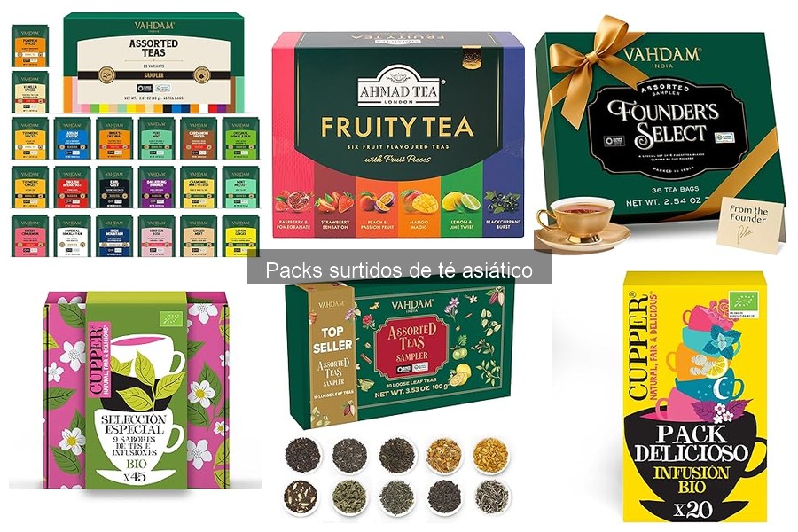 Alternativas Creativas a los Packs de Té Asiático