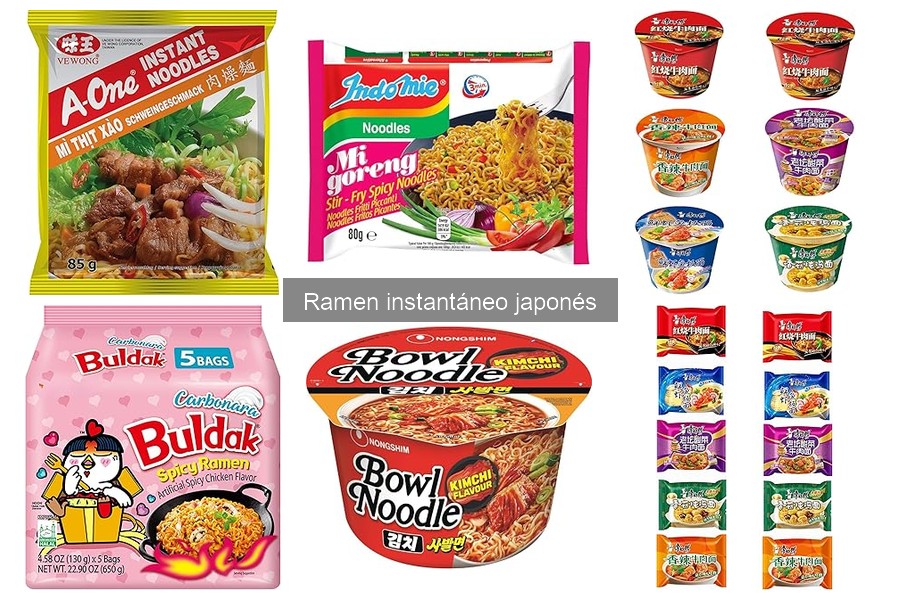 Alternativas de ramen instantáneo para dietas especiales