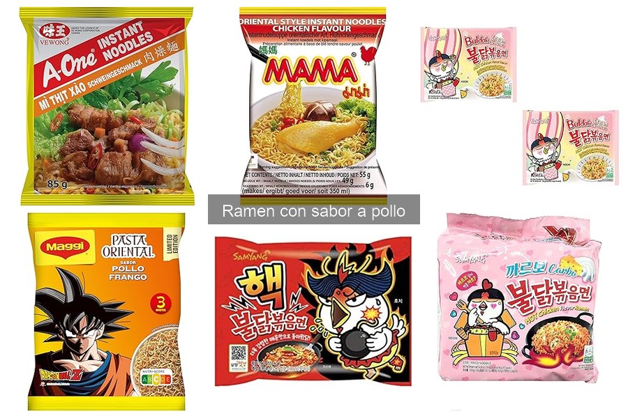 Alternativas deliciosas al ramen con sabor a pollo