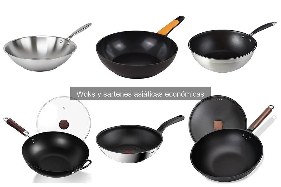 Alternativas económicas a woks de marcas premium