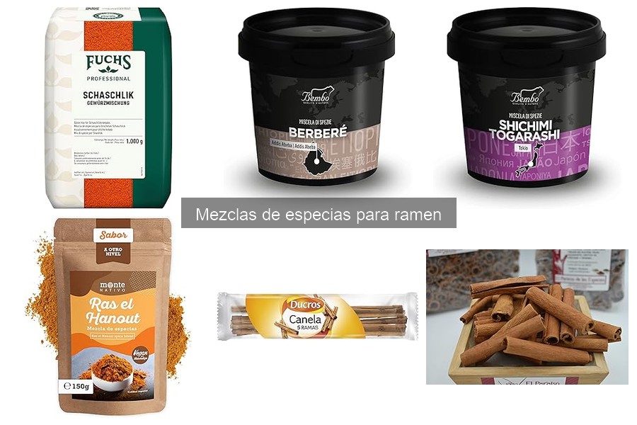 Alternativas naturales a las especias para ramen en casa