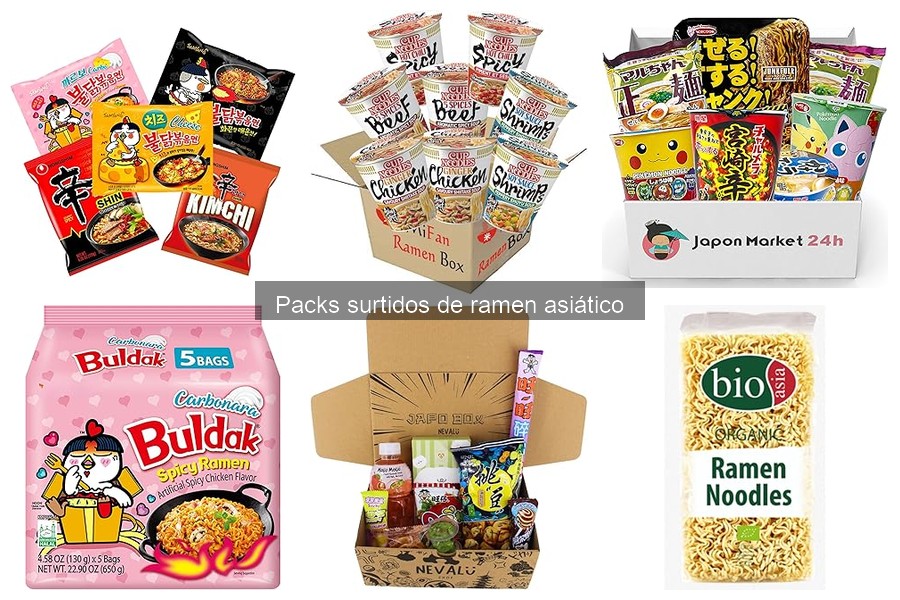 Alternativas sabrosas al ramen asiático: Mejores opciones