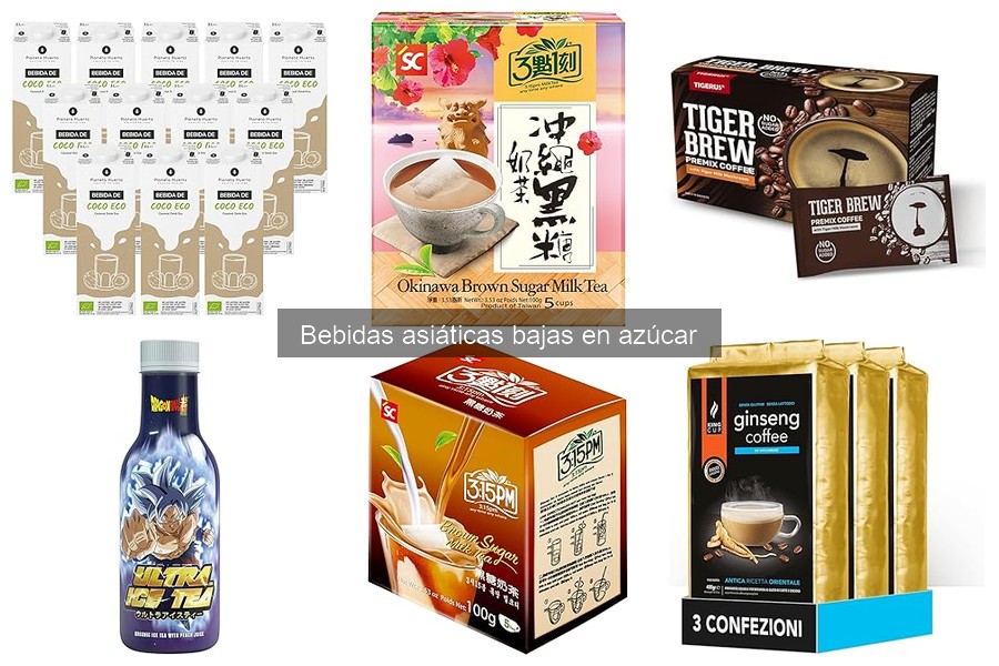 Alternativas saludables a bebidas azucaradas en cocina asiática