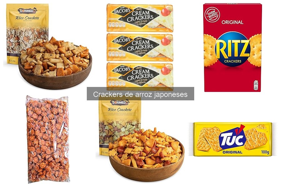 Alternativas Saludables a los Crackers de Arroz Japoneses