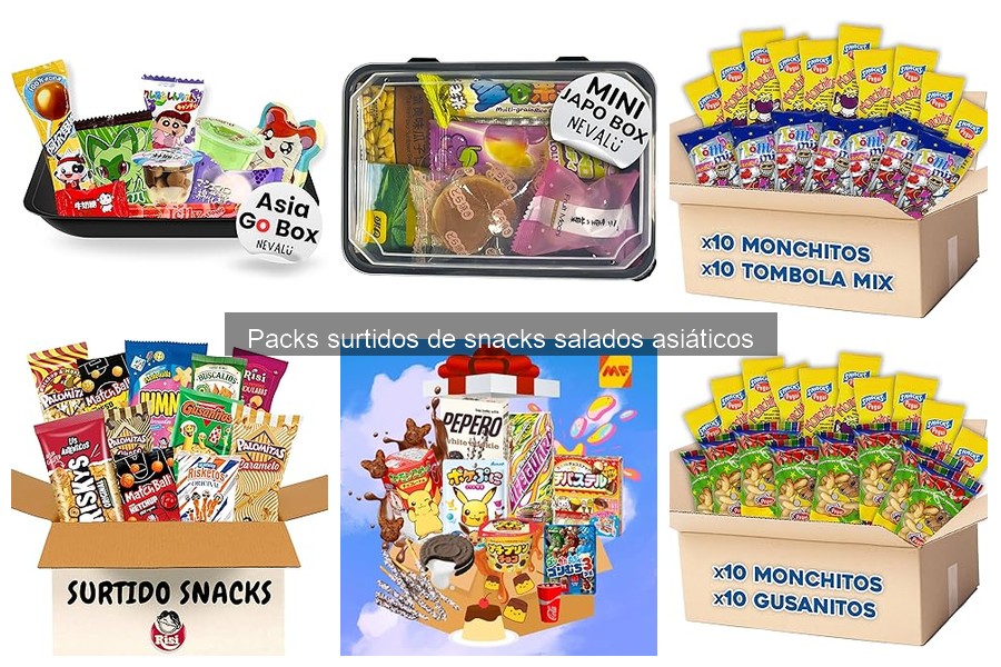 Alternativas Saludables a Snacks Salados Asiáticos