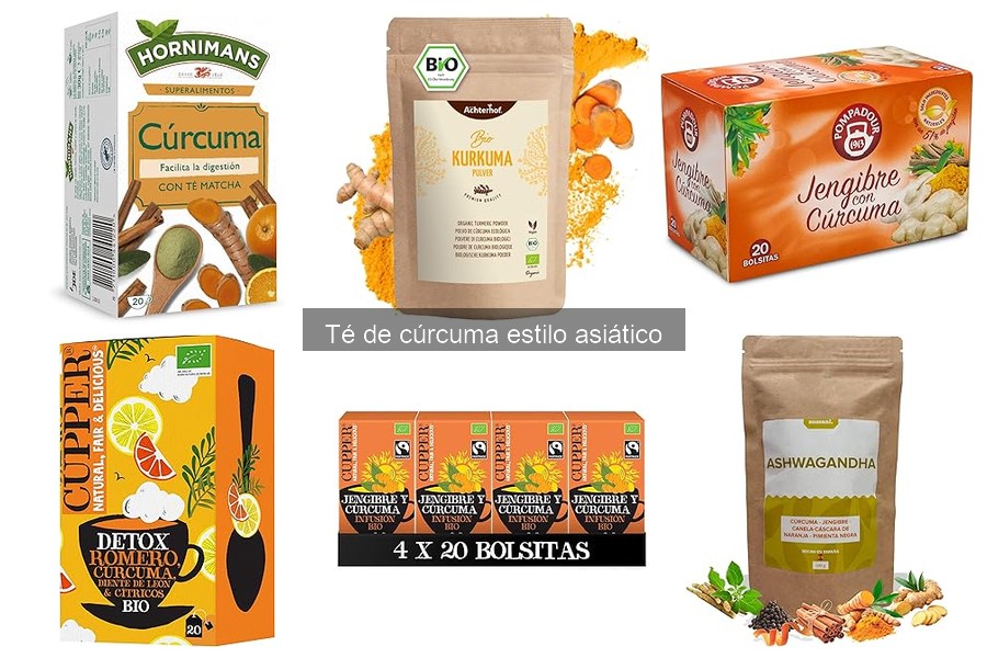 Alternativas saludables al té de cúrcuma para tu bienestar