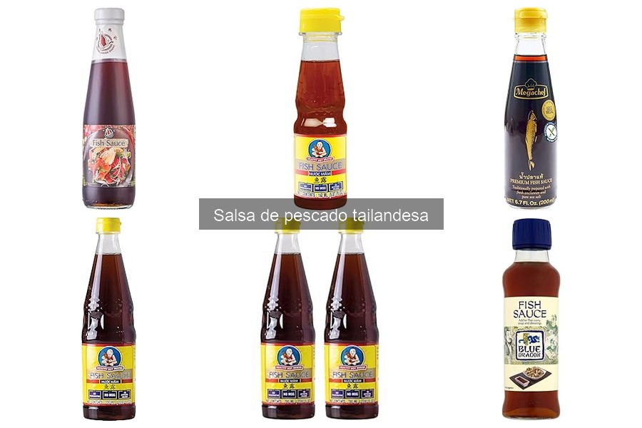 Alternativas vegetarianas a la salsa de pescado tailandesa