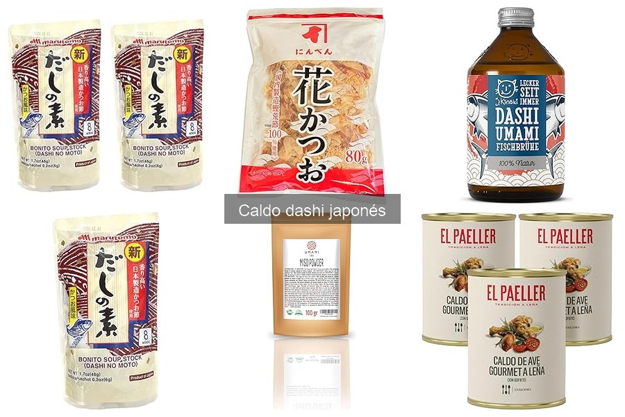 Alternativas vegetarianas al caldo dashi japonés