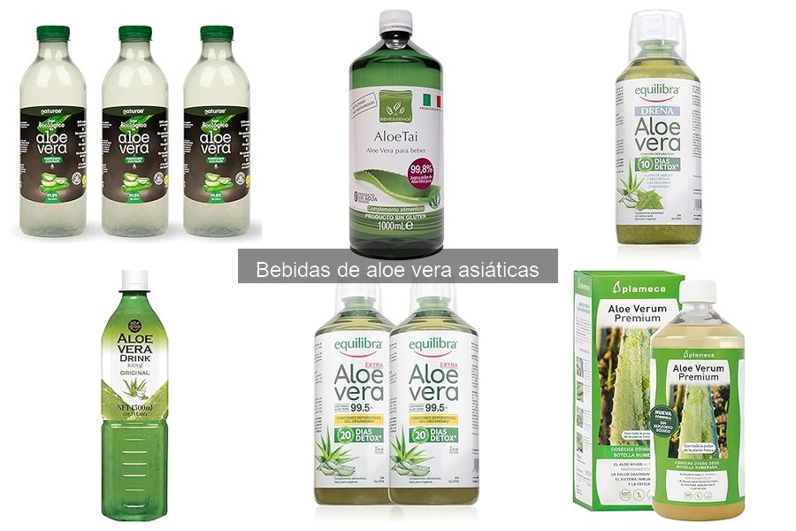 Bebida de Aloe Vera Asiática vs Tradicional: Diferencias Clave