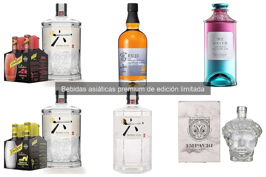 Bebidas asiáticas premium de edición limitada: ¿qué son?