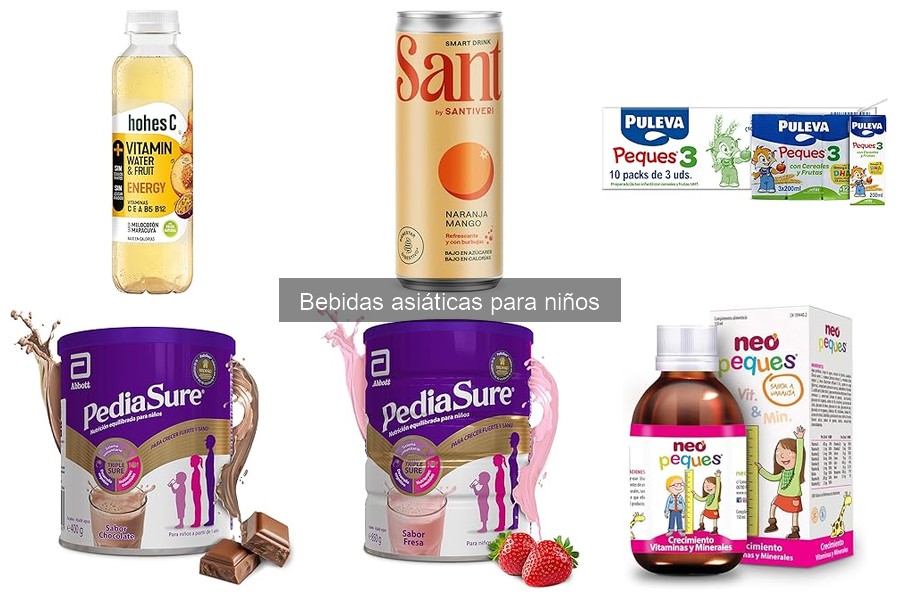 Bebidas asiáticas recomendadas para niños: opciones seguras