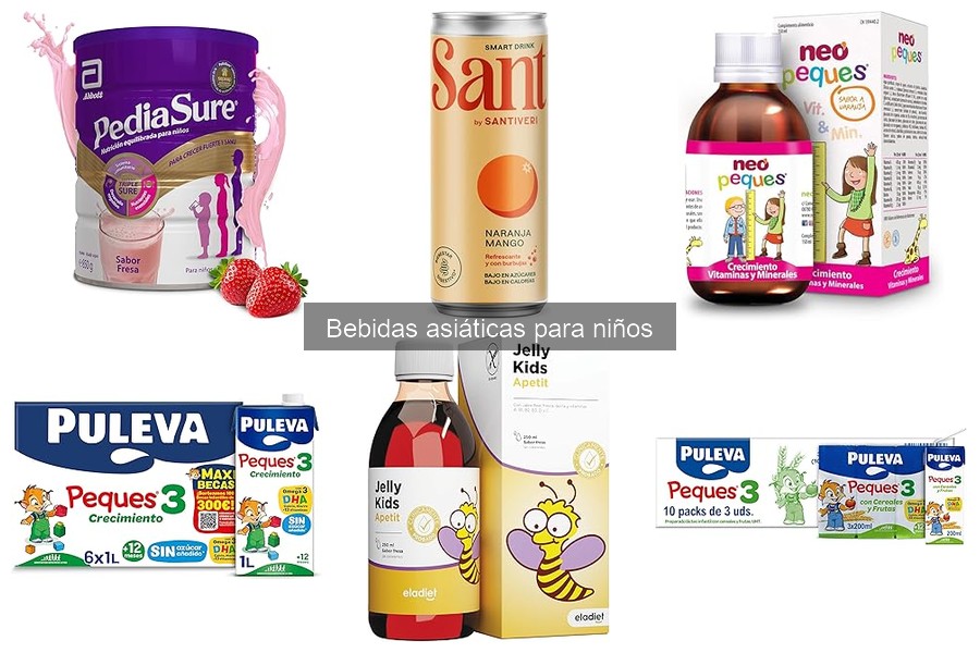 Bebidas asiáticas sin azúcar para niños: opciones saludables