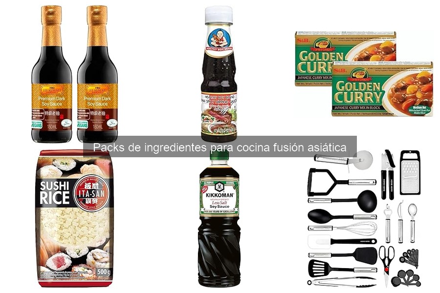 Beneficios de cocinar con packs de ingredientes fusión asiática
