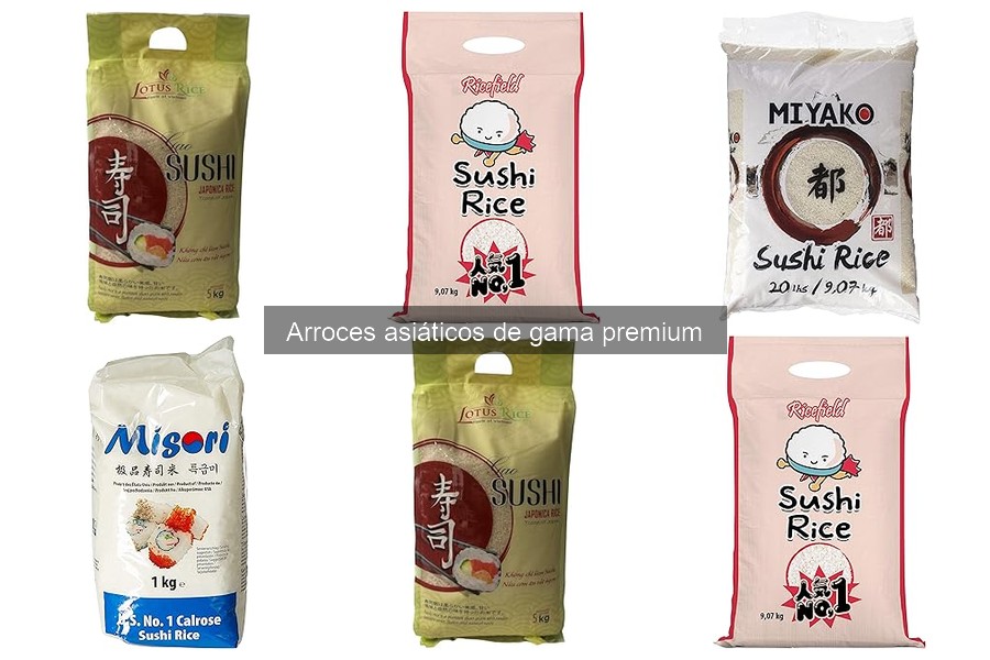Beneficios de consumir arroces asiáticos premium