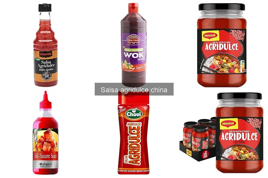 Beneficios de la salsa agridulce china en tus platos