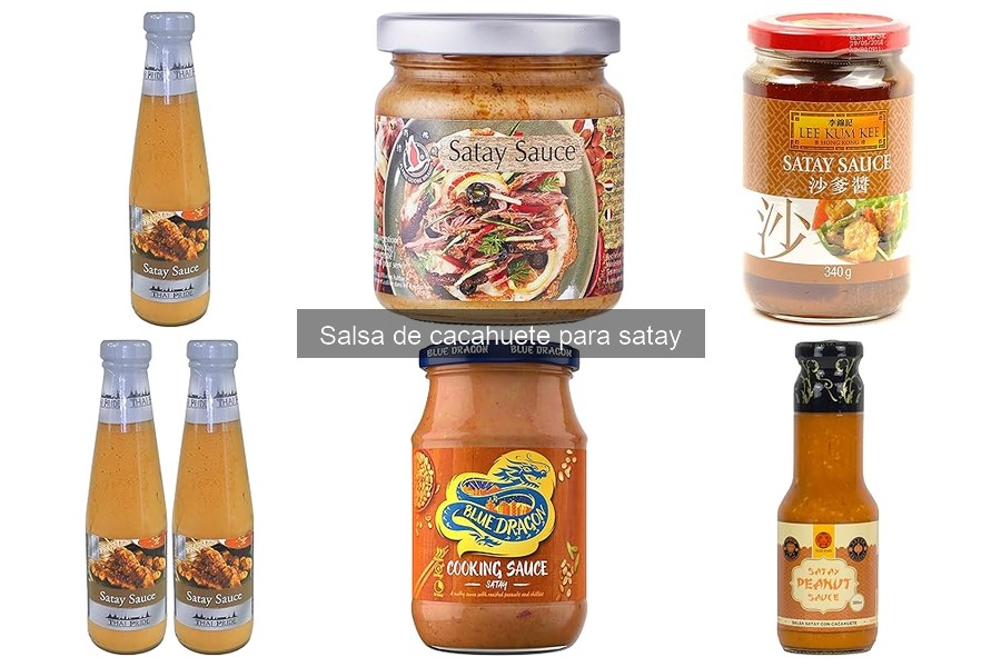 Beneficios de la salsa de cacahuete para satay en tus recetas