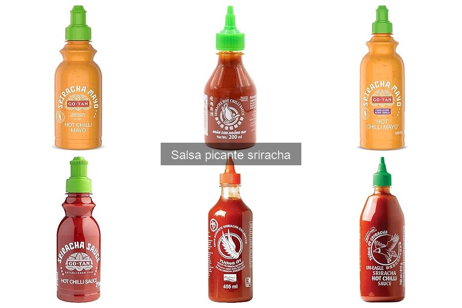 Beneficios de la salsa picante sriracha para la salud