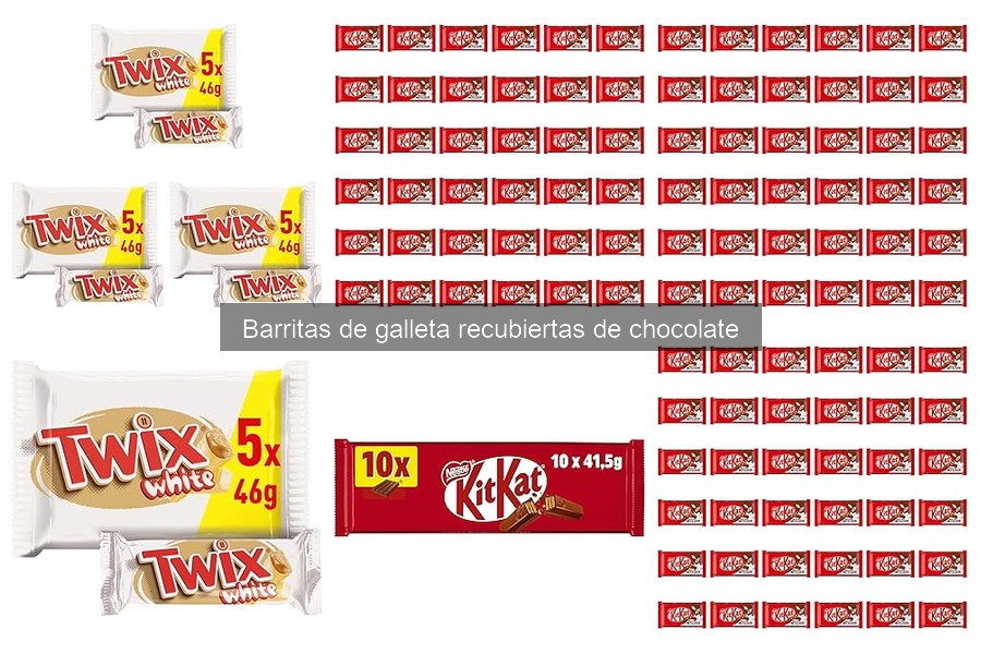 Beneficios de las barritas de galleta recubiertas de chocolate
