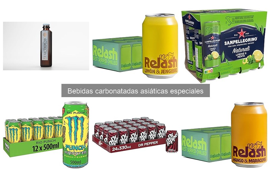 Beneficios de las bebidas carbonatadas asiáticas