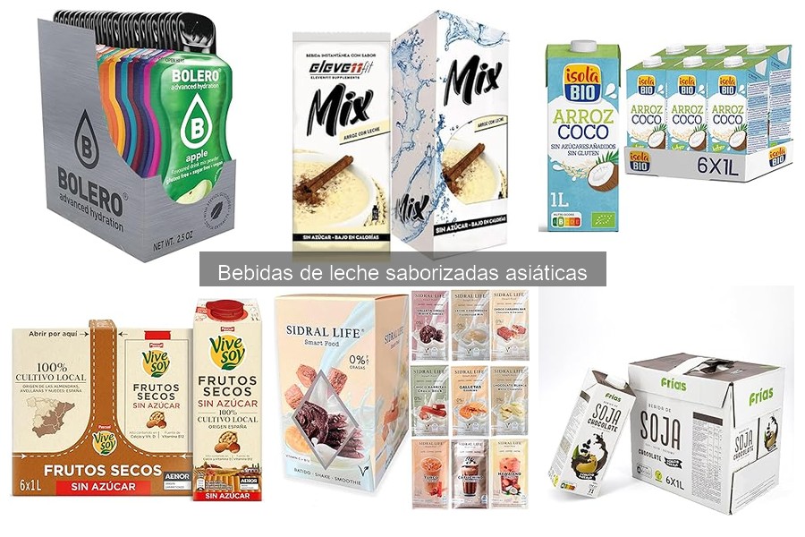 Beneficios de las Bebidas de Leche Saborizadas Asiáticas