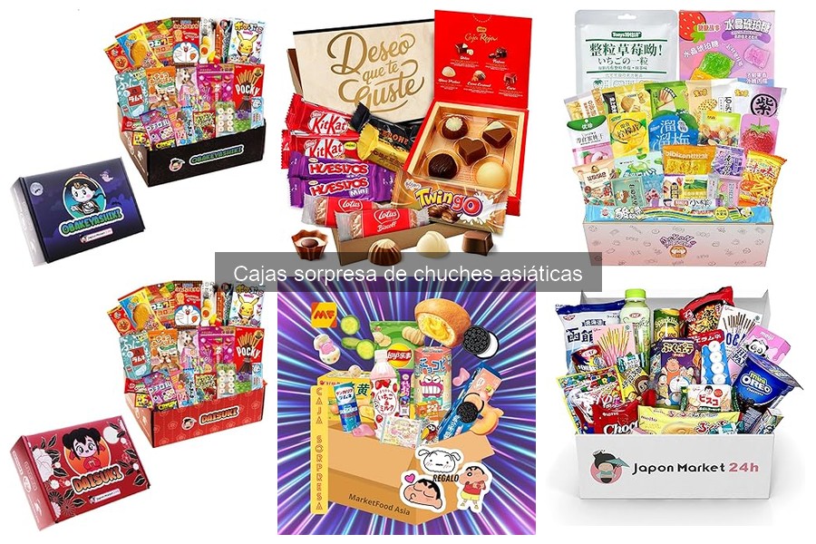 Beneficios de las Cajas Sorpresa de Chuches Asiáticas