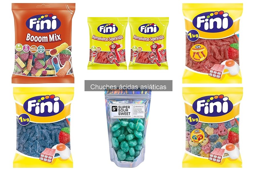 Beneficios de las Chuches Ácidas Asiáticas para Todos