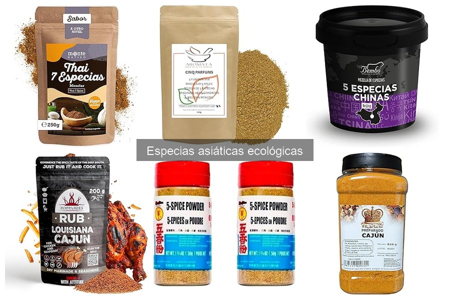 Beneficios de las especias asiáticas ecológicas en tu cocina