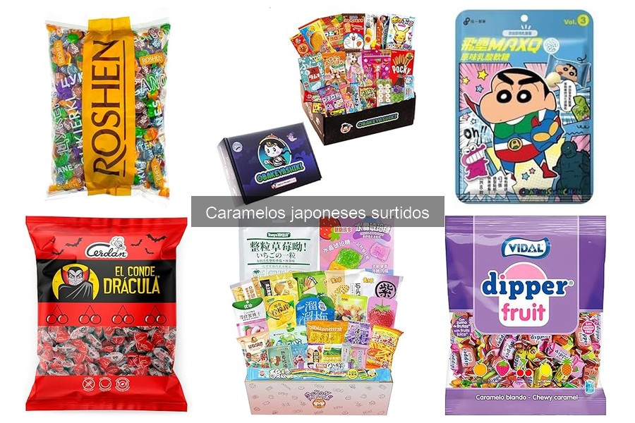 Beneficios de los caramelos japoneses surtidos para disfrutar