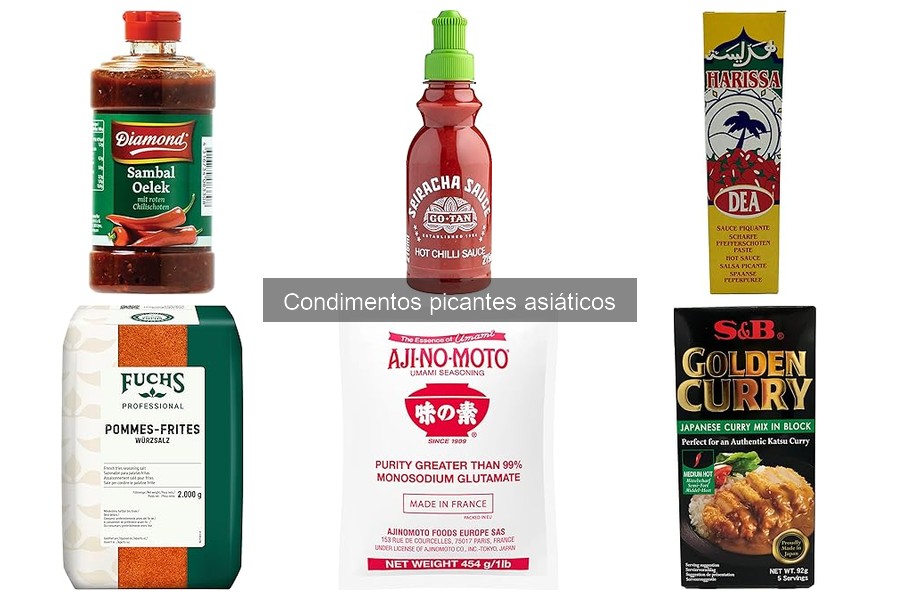 Beneficios de los condimentos picantes asiáticos en tu dieta