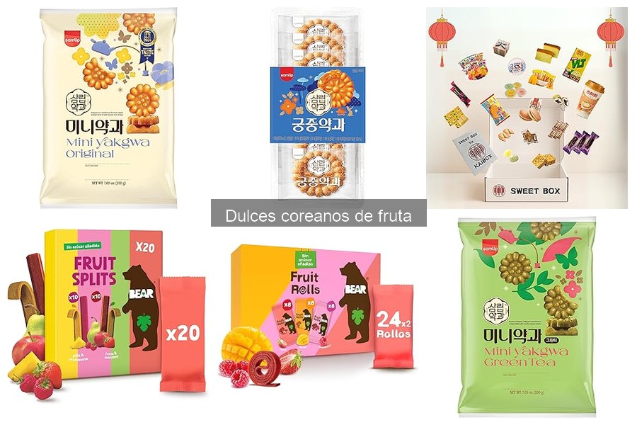 Beneficios de los dulces coreanos de fruta que debes conocer