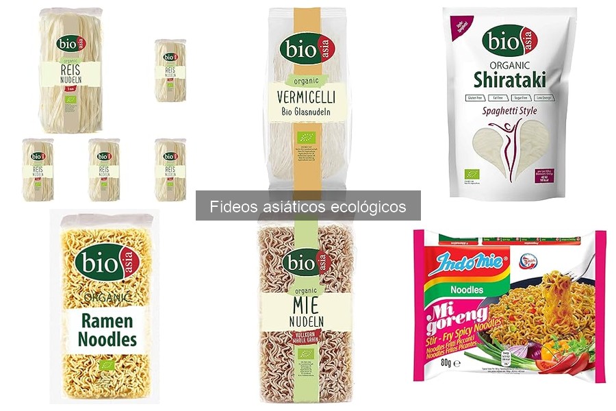 Beneficios de los fideos asiáticos ecológicos para tu salud