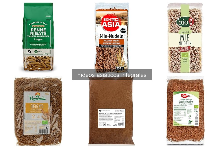 Beneficios de los fideos integrales frente a los refinados
