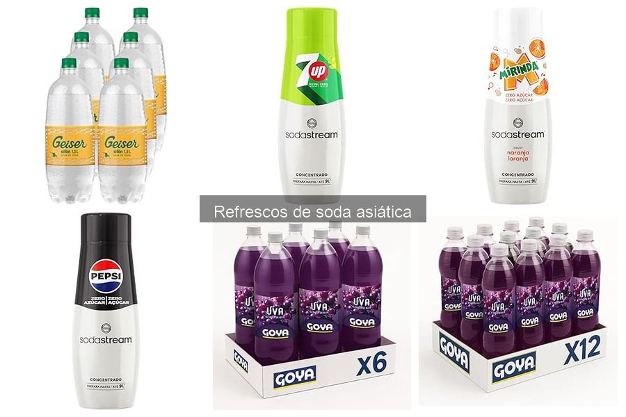Beneficios de los refrescos de soda asiática para tu salud