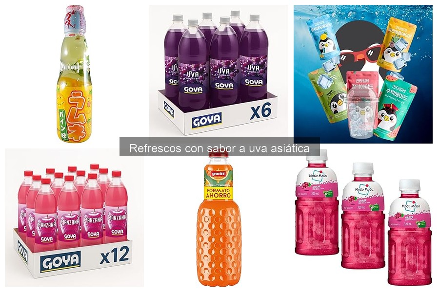 Beneficios de los refrescos de uva asiática para tu salud