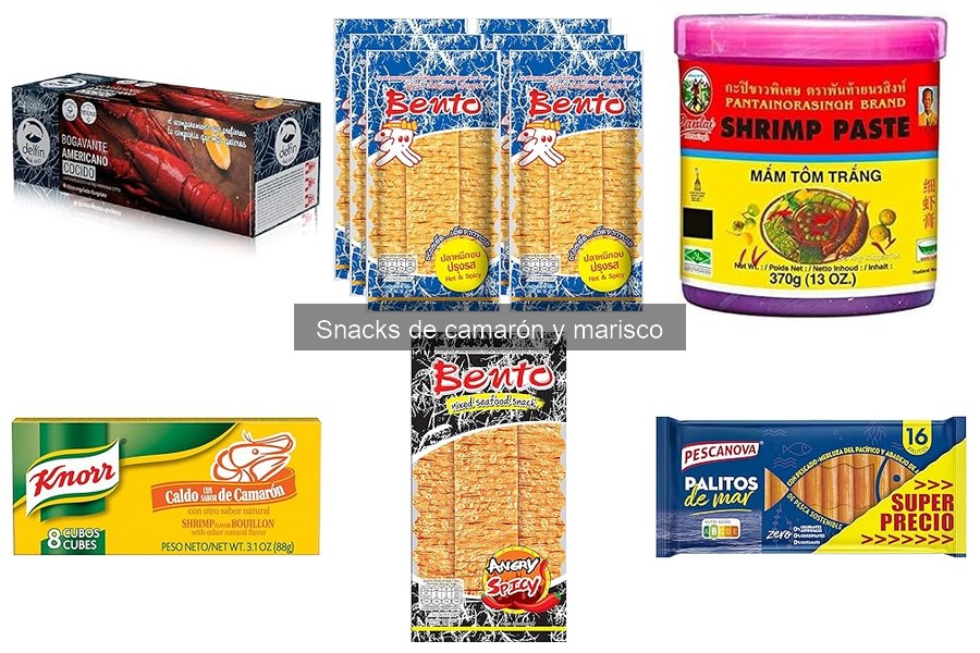 Beneficios de los Snacks de Camarón y Marisco para la Salud