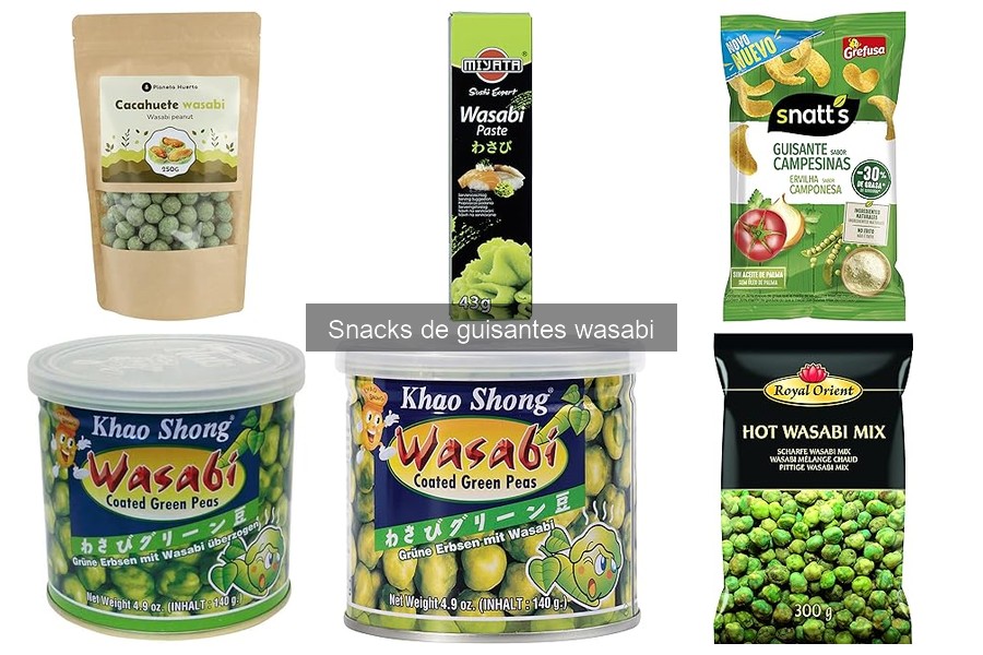 Beneficios de los Snacks de Guisantes Wasabi en tu Dieta