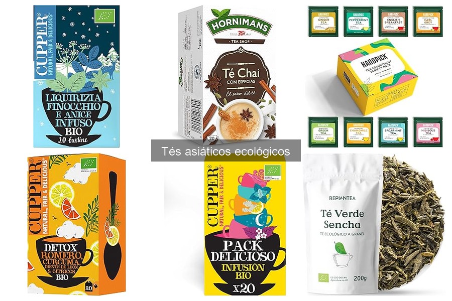 Beneficios de los tés asiáticos ecológicos para tu salud