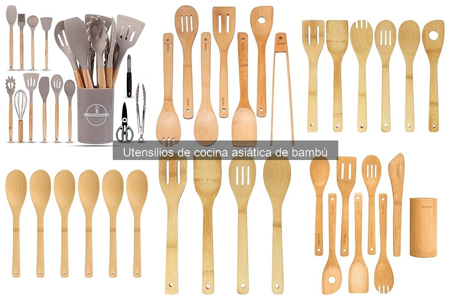 Beneficios de los utensilios de cocina de bambú