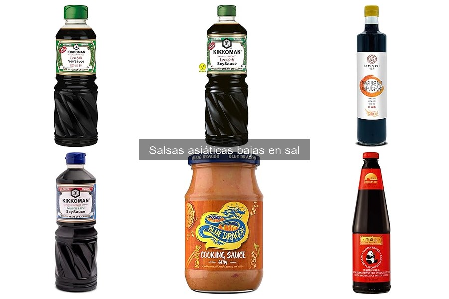 Beneficios de salsas asiáticas bajas en sal para tu salud