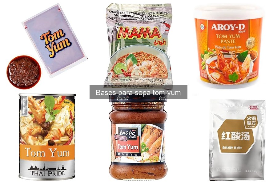 Beneficios de usar bases para sopa Tom Yum en casa