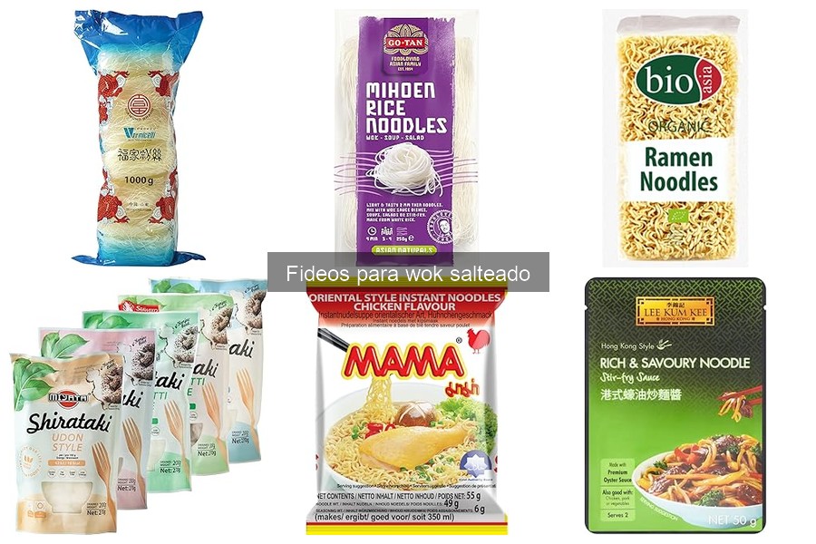 Beneficios de usar fideos para wok salteado en casa