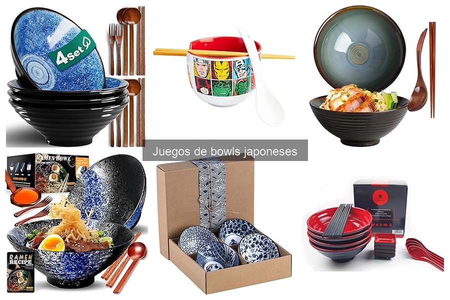 Beneficios de usar juegos de bowls japoneses en tu cocina