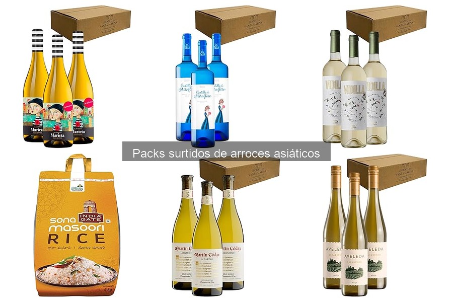 Beneficios de Usar Packs Surtidos de Arroces Asiáticos