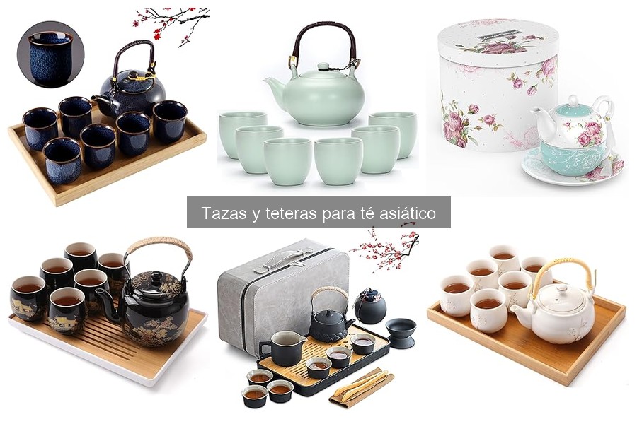 Beneficios de usar tazas y teteras de té asiático
