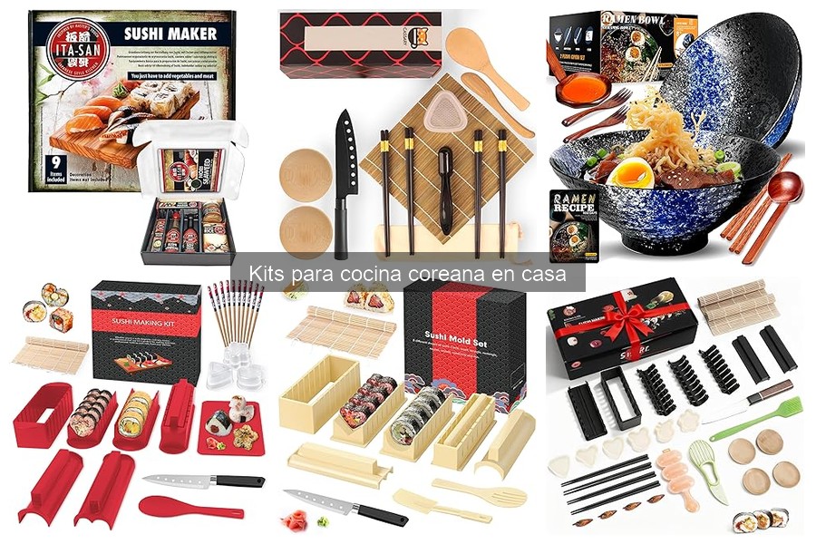 Beneficios de Usar un Kit de Cocina Coreana en Casa