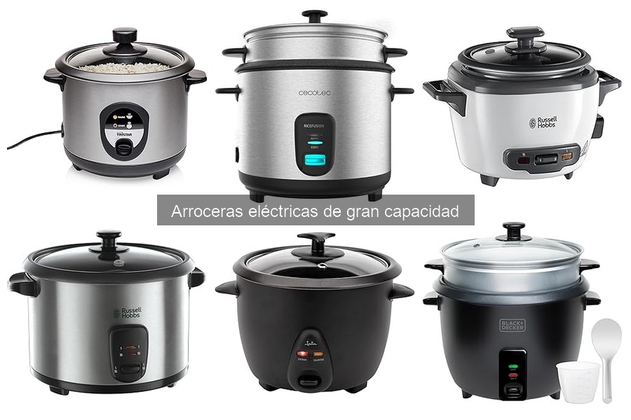 Beneficios de usar una arrocera eléctrica de gran capacidad