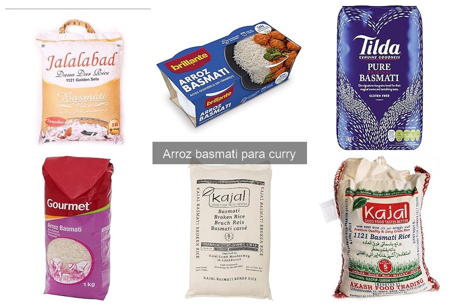 Beneficios del arroz basmati para curry y platos asiáticos