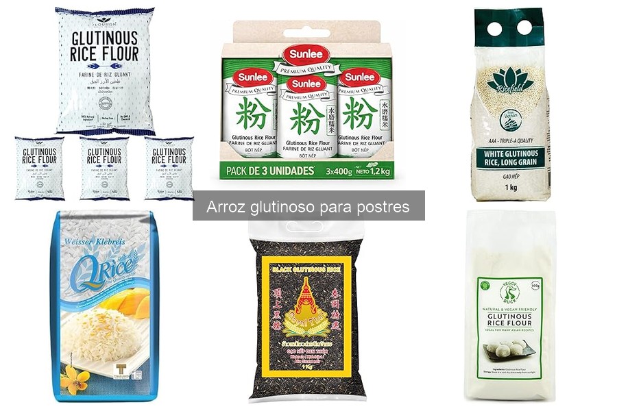 Beneficios del arroz glutinoso en postres: ¡Descúbrelos!