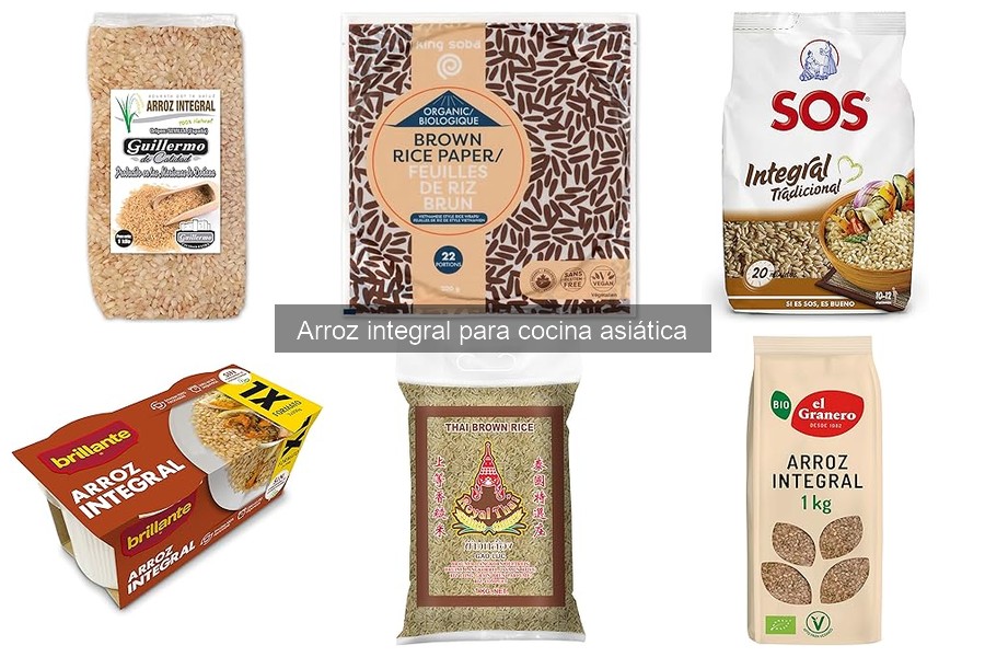 Beneficios del arroz integral en la cocina asiática